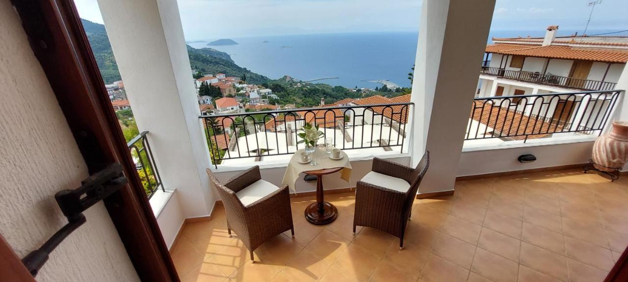 Horizon Studios With Sea View - Free Parking Глосса Экстерьер фото