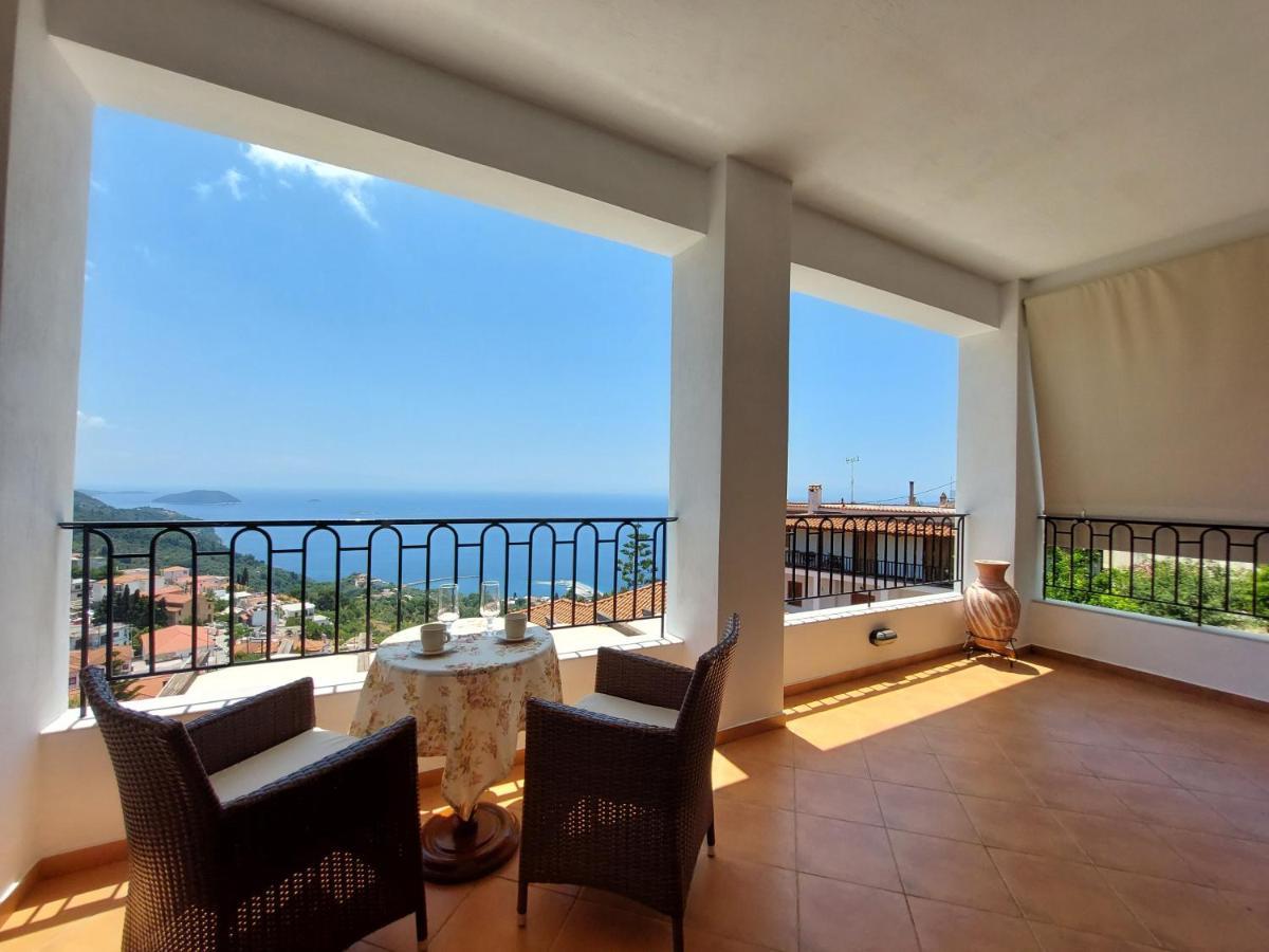 Horizon Studios With Sea View - Free Parking Глосса Экстерьер фото