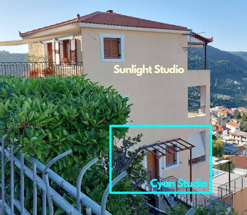 Horizon Studios With Sea View - Free Parking Глосса Экстерьер фото
